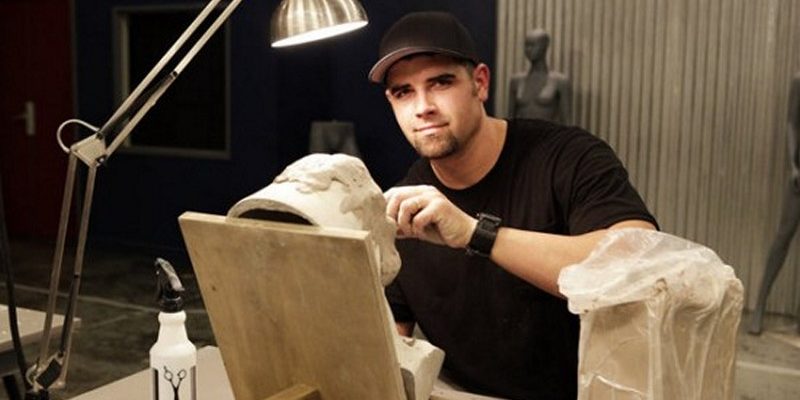 FACE OFF — Episode 401 — Pictured: Wayne — (Photo by: Nicole Wilder/Syfy)